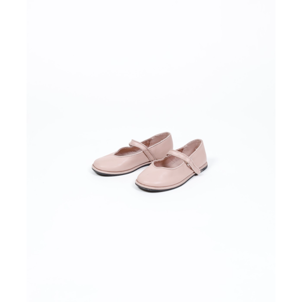 Zara Pink Girl’s Pleather Flats